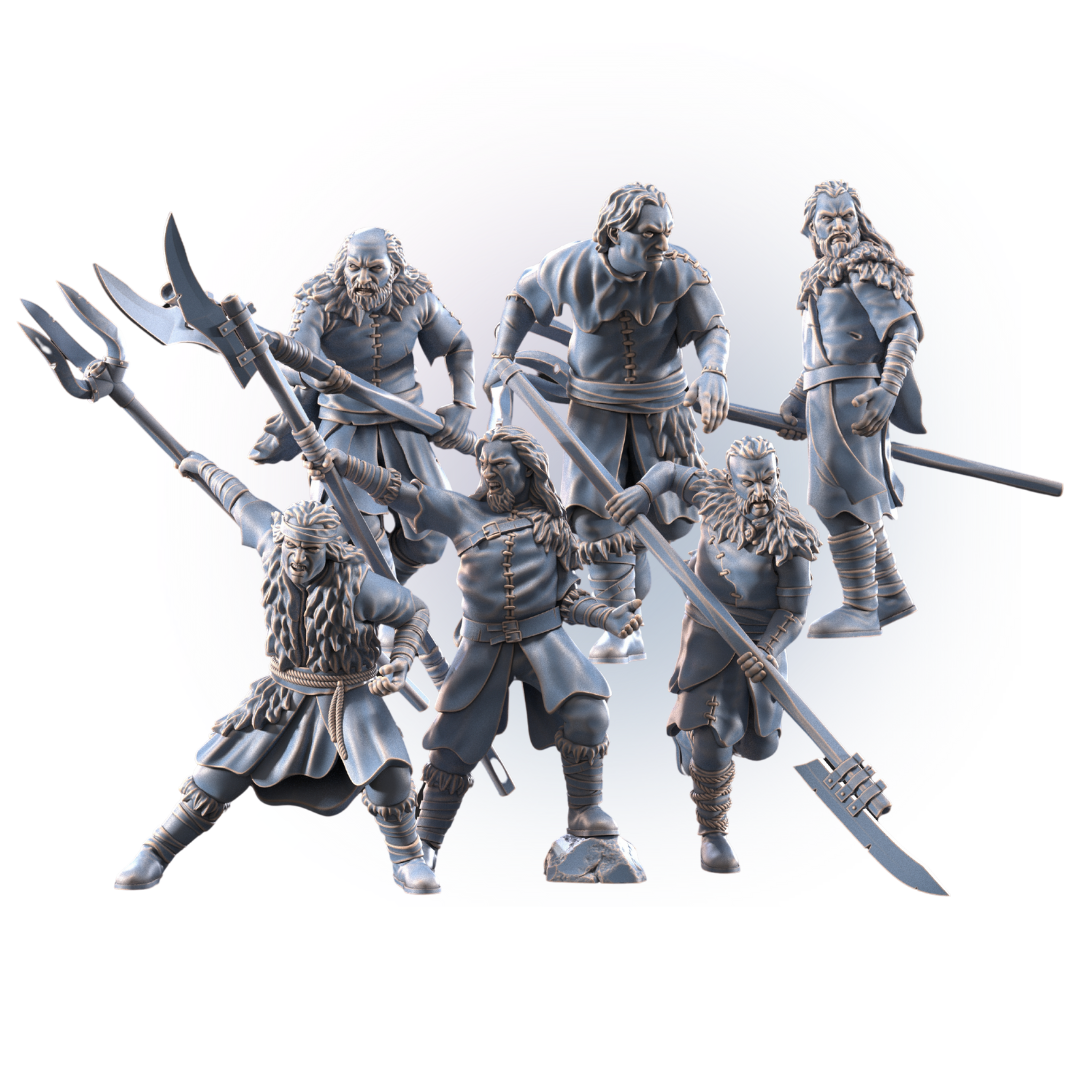 Fellmount Reavers_ 6x Spearmen