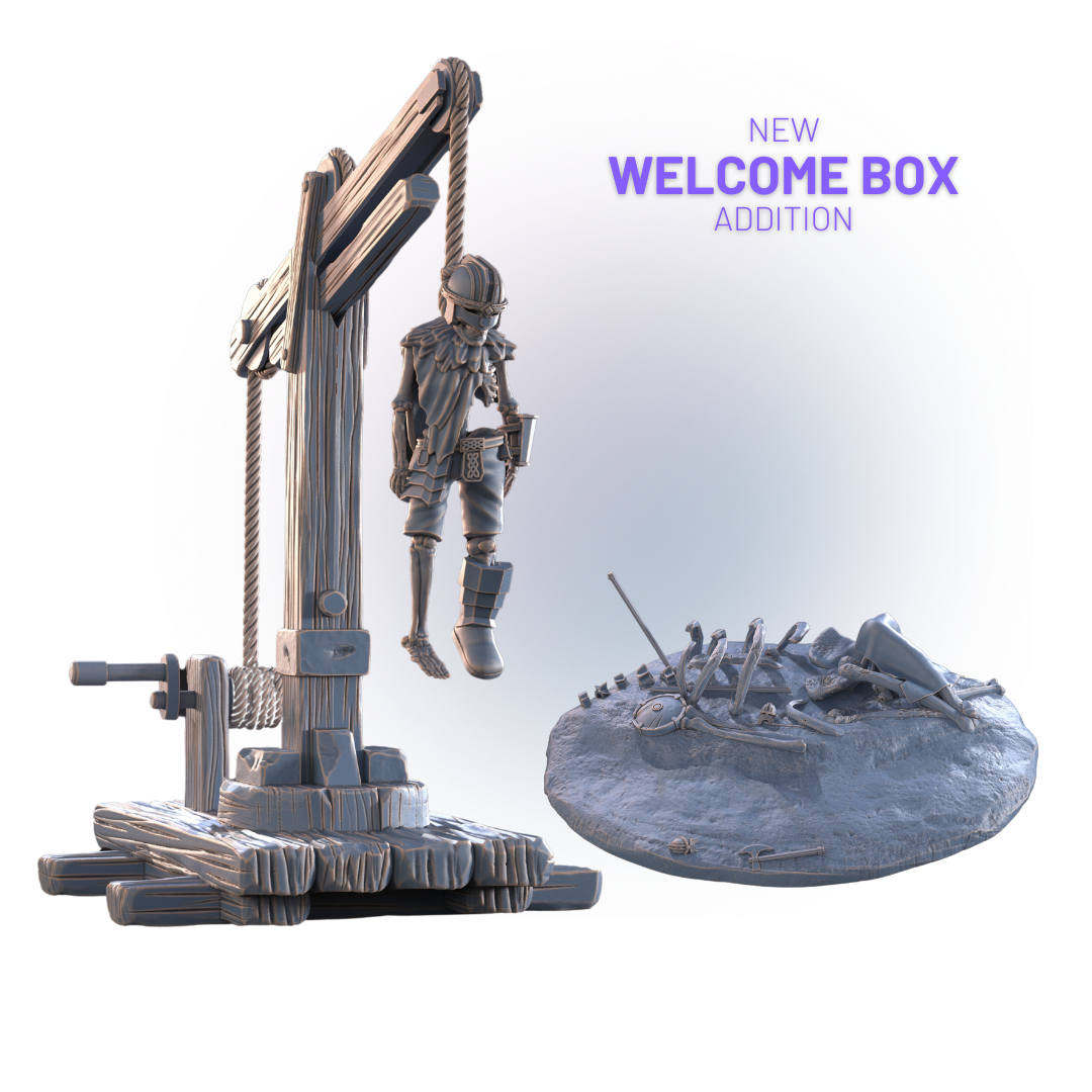 + Welcome Box_ Goblins of the cave scenery props & casualties