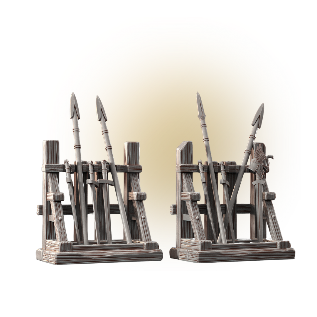 2x Weapon Racks