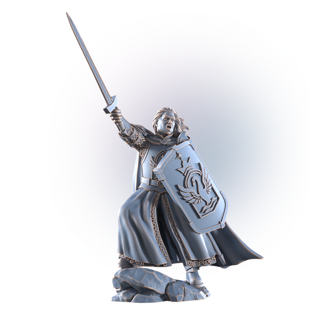 White Swan_ 1x Swan Warrior Captain