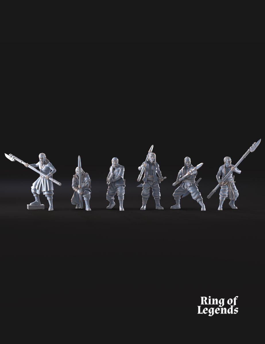 Black Bay Bucaneers with Spears