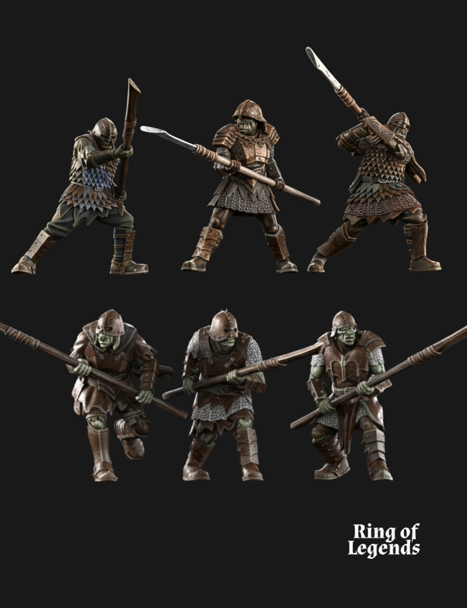 Morlok Orcs with Spears