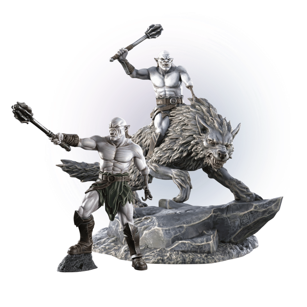 Super Orcs_ 1x The White Orc_ Irreverent (remake) ft & mtd