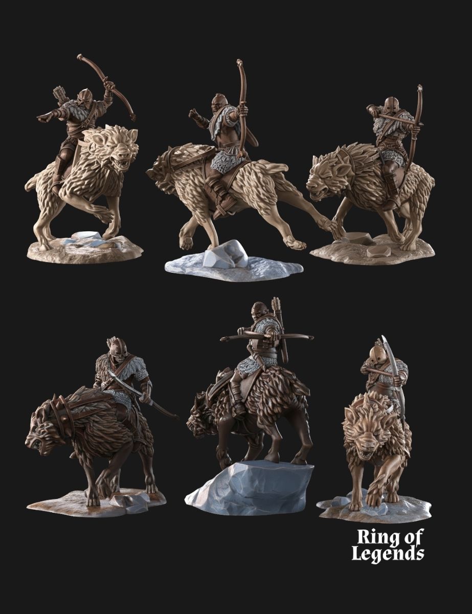Morlok Warg Riders (Bow)