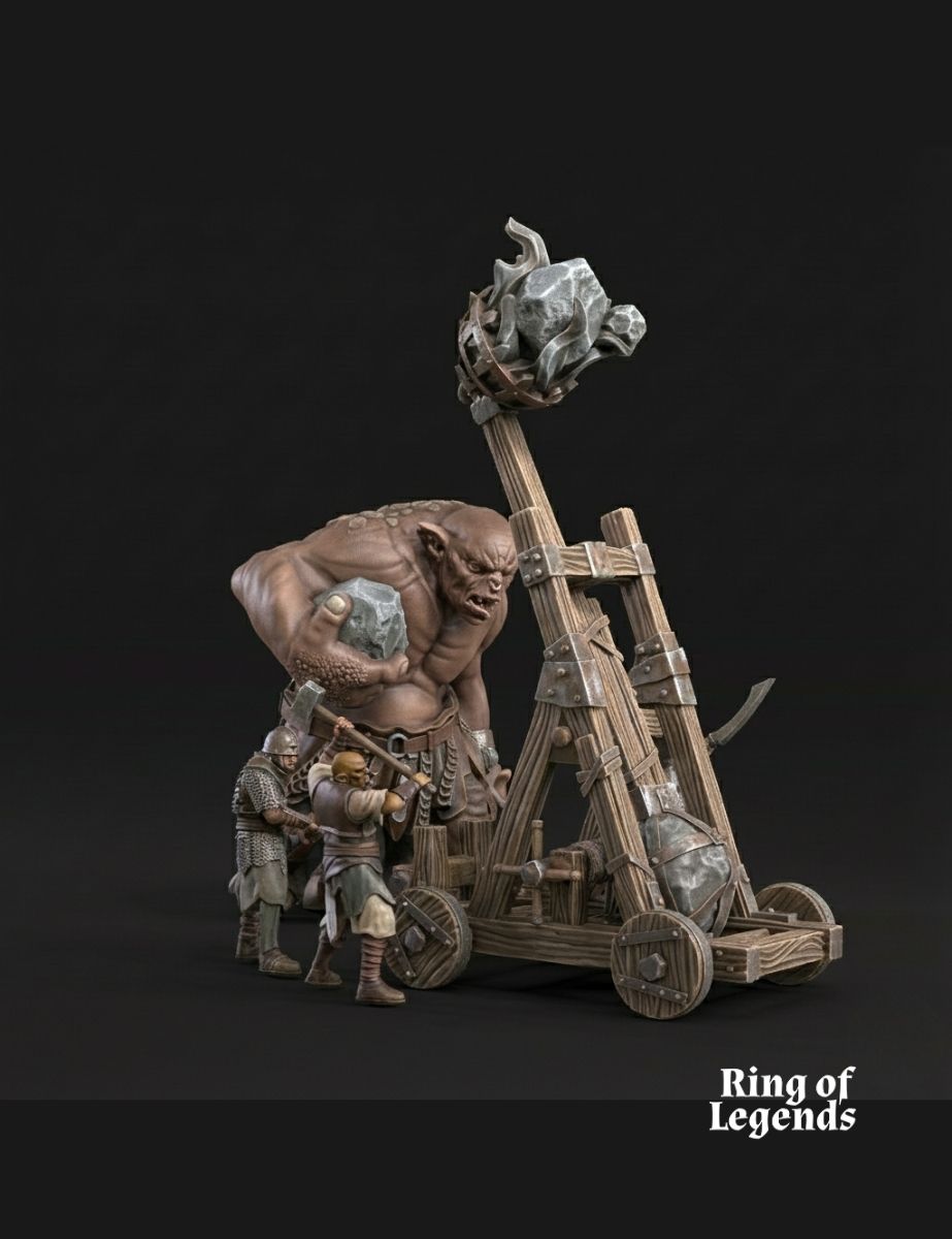 Morlok Catapult (heads ammo & Fire) + Crew