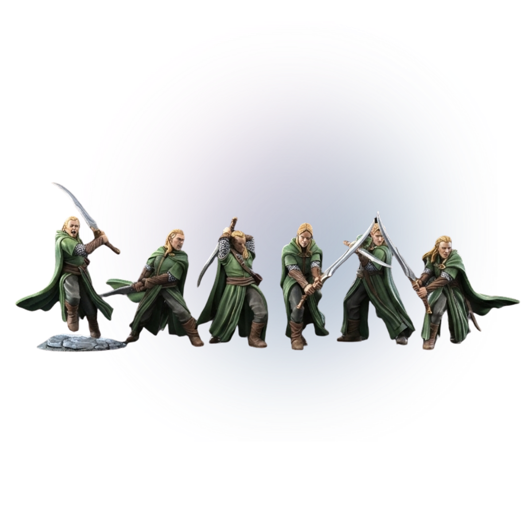 [Galanthir Elves] 6x Forest Guardians with Swordmen