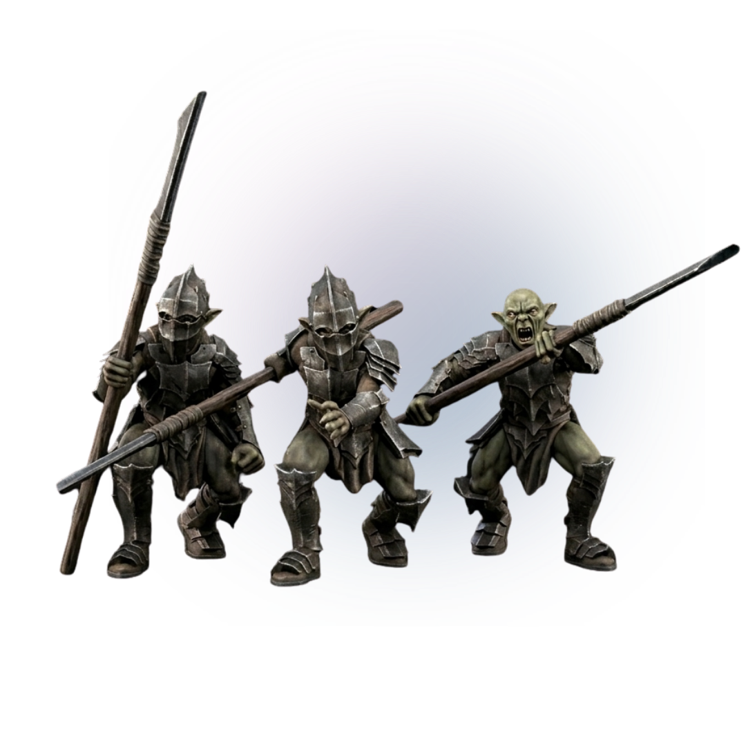 Goblins of the cave [Non-escenic base]_ 3 with spear