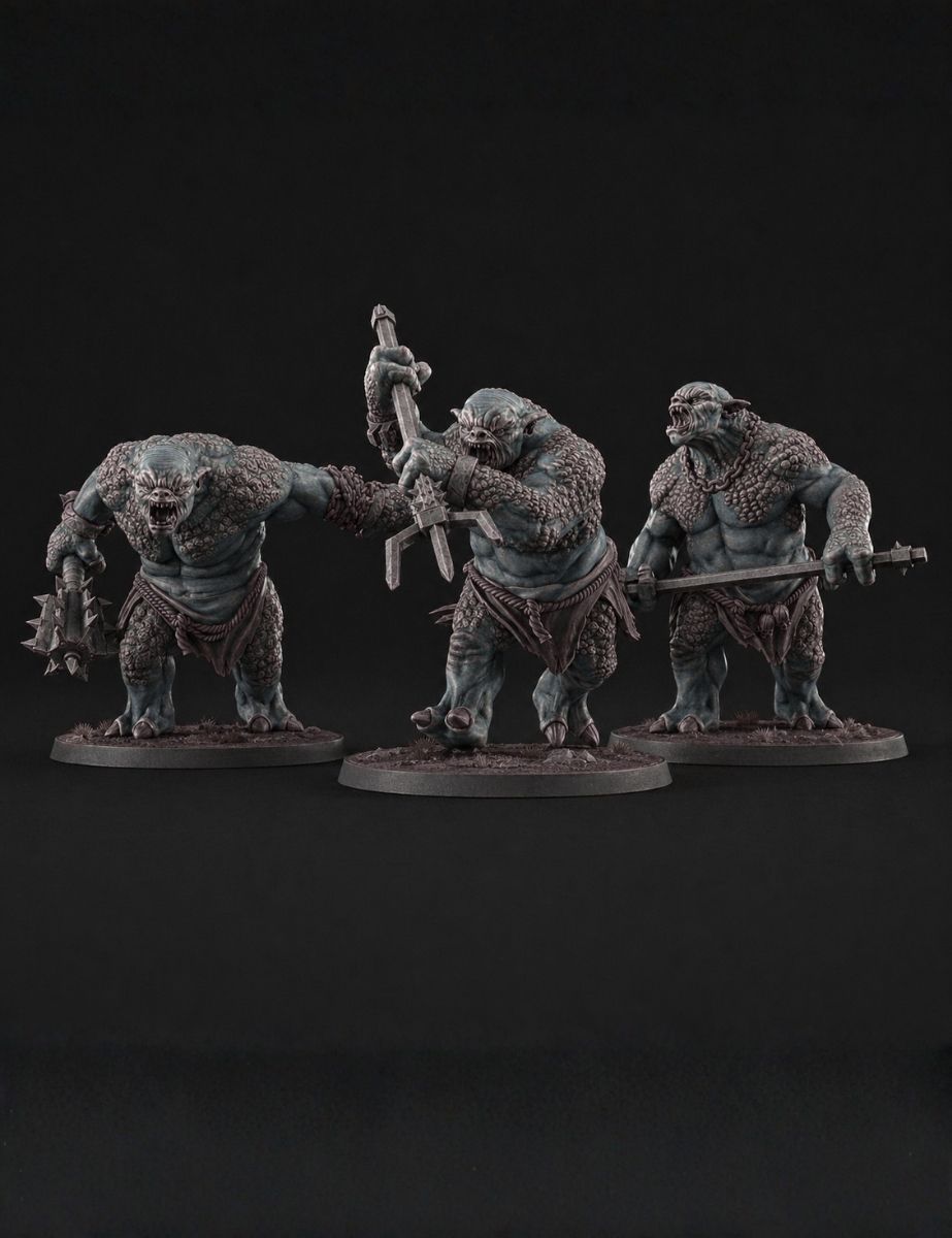 3x Trolls of the Cave variations