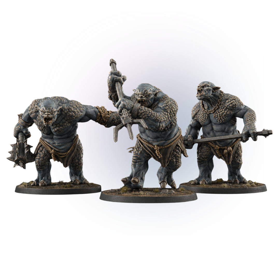 [Goblins of the cave] 3x Trolls of the cave variations