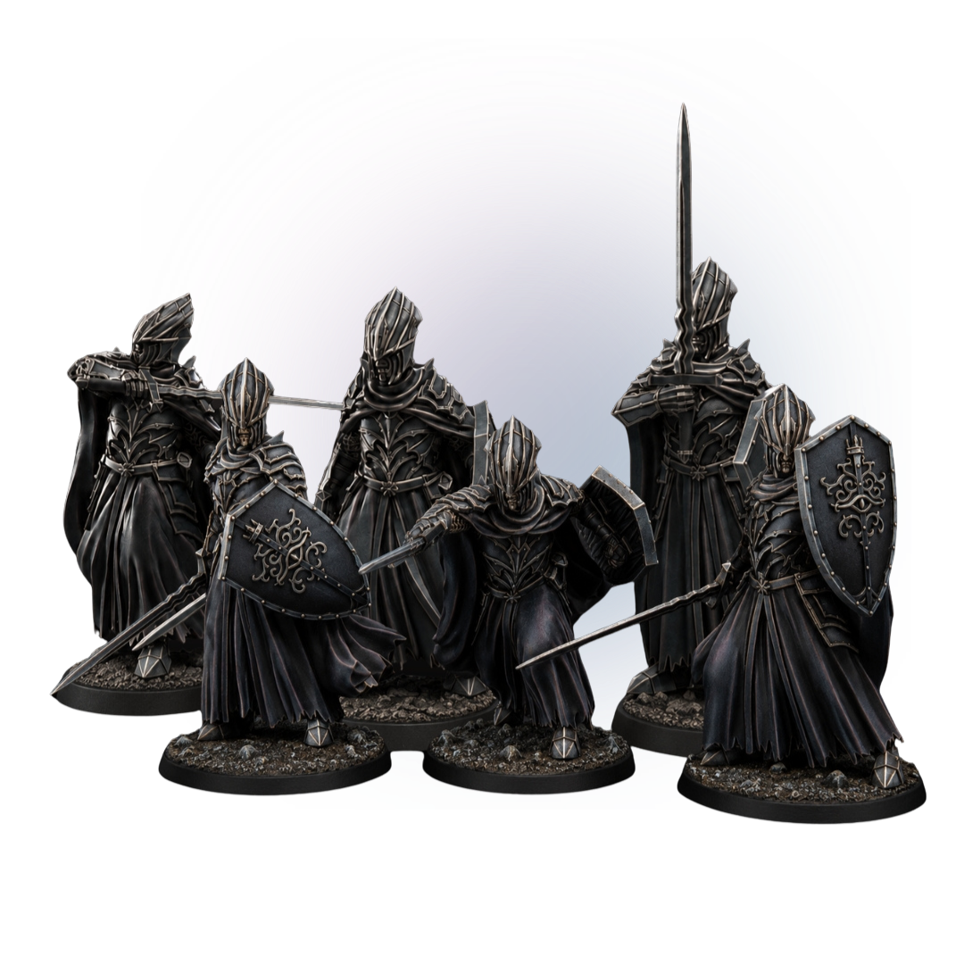 [Morlok] 6x Black High Humans