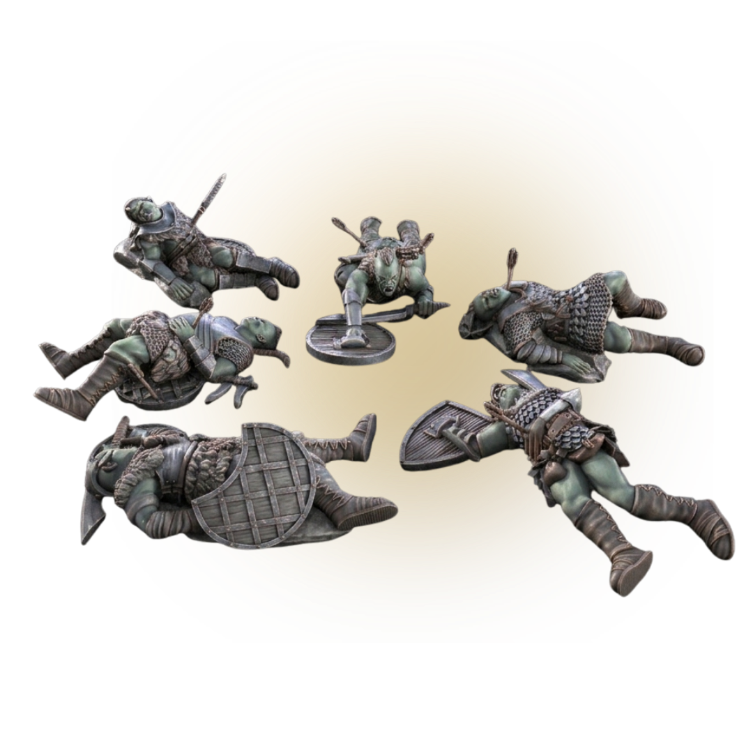 Scenery_ 6x Morlok Orcs Casualties