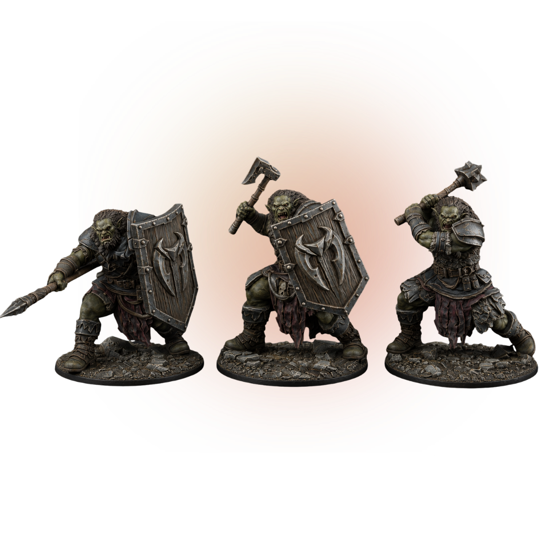 3x Silverfang Alliance Warriors ABC