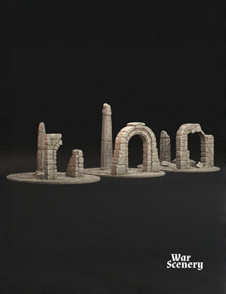 3x Ancient Ruins