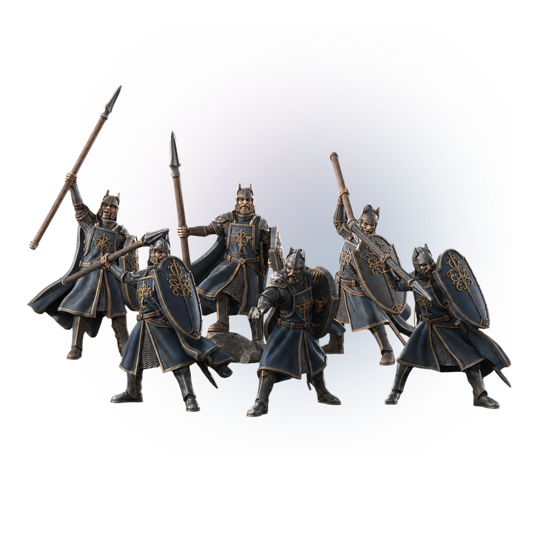 [High Humans]_ 6x High Humans Shield and Spear