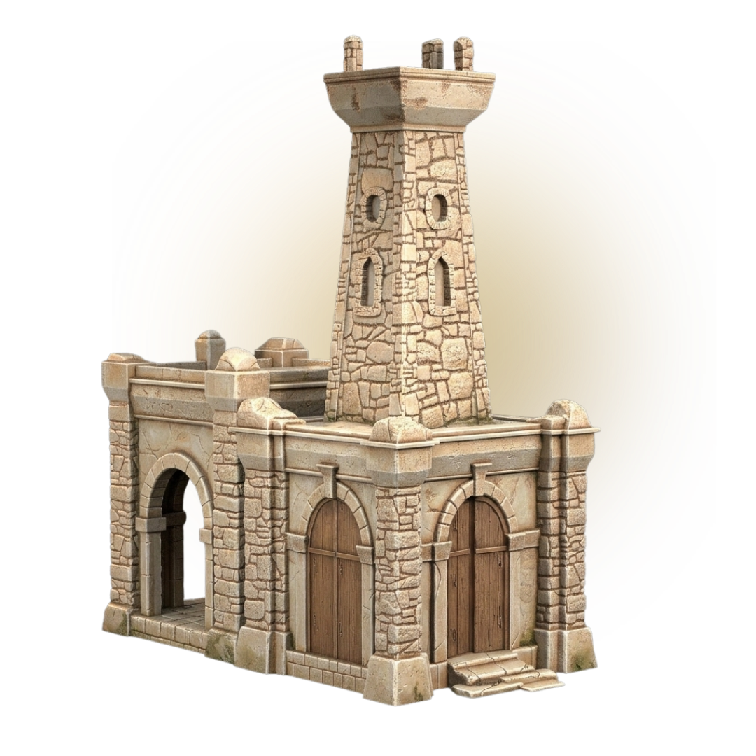 Scenery_ Coast guard tower