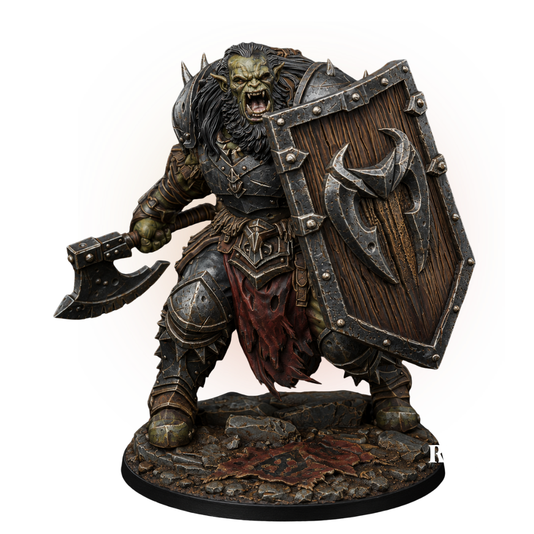 Urzan, Captain of the Silverfang Shields