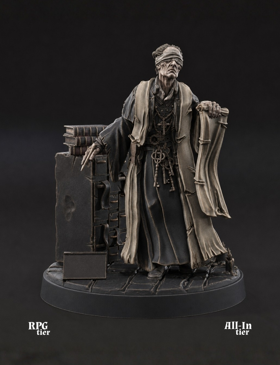 Blind Archivist Tobias Gell