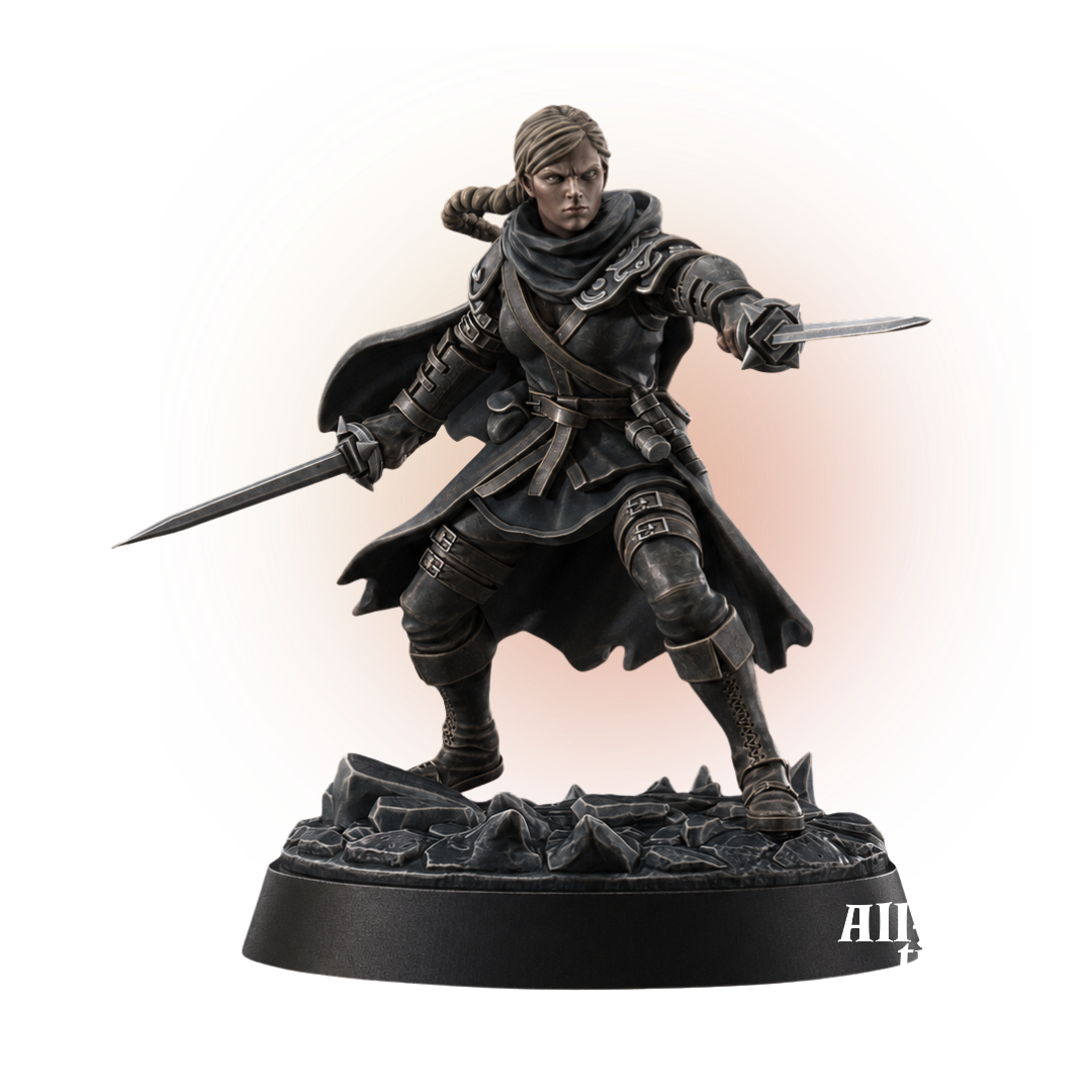 Heroes_ Serka “Glass Edge,” Duelist of the Black Dunes