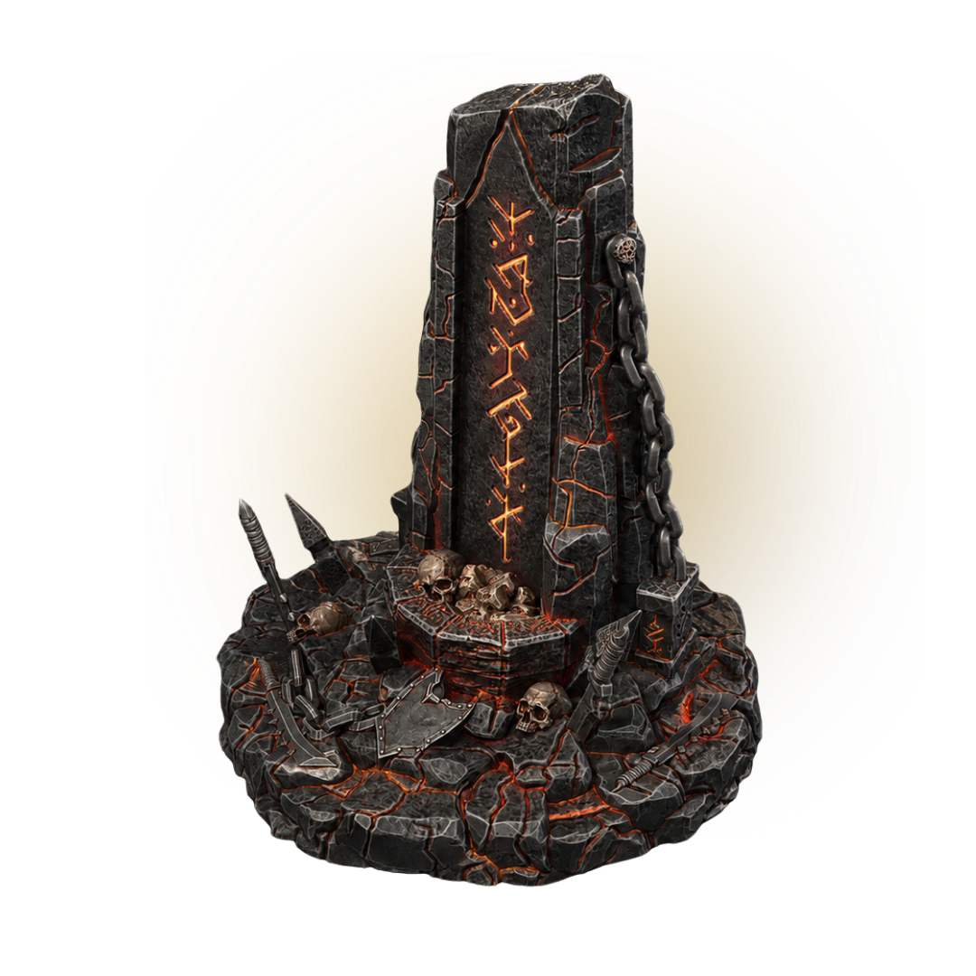 Scenery_ Ash altar _ totem