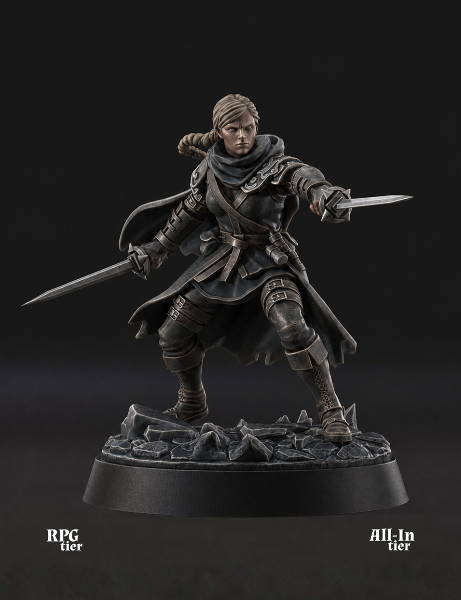 Serka “Glass Edge,” Duelist of the Black Dunes
