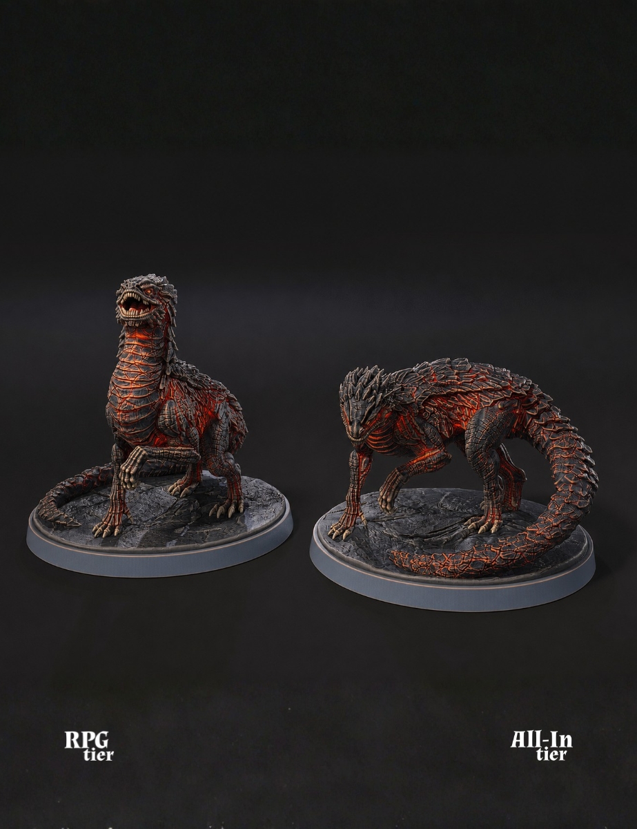 Glazed Dracos A-B