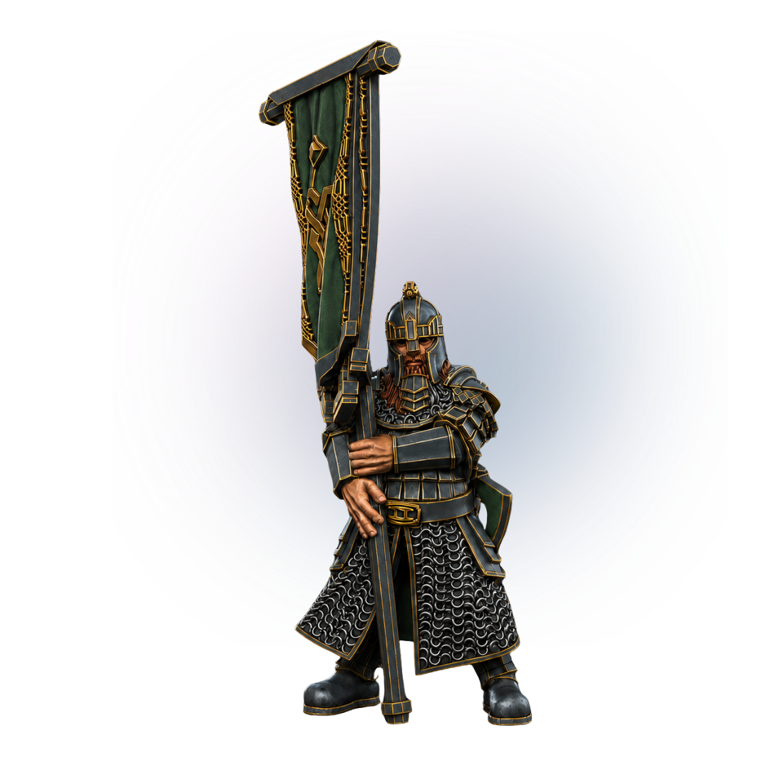 [Kalak Dwarves] 1x Kalak Banner2