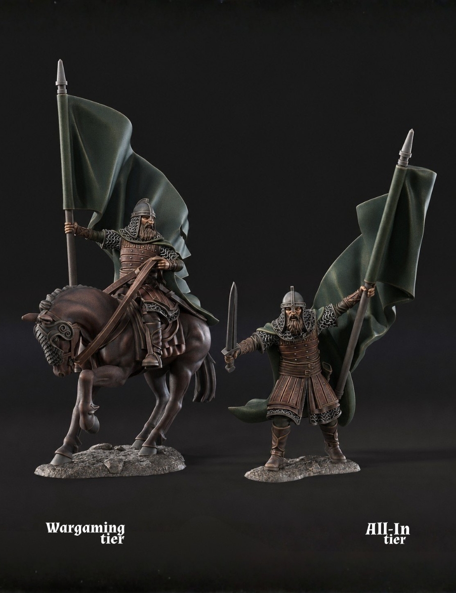 West Human Banner Mtd & Foot