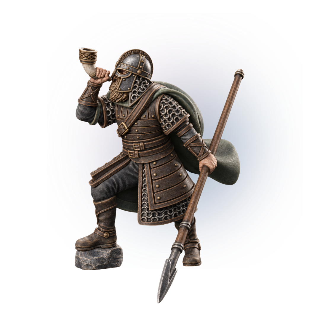 1x West human with Horn