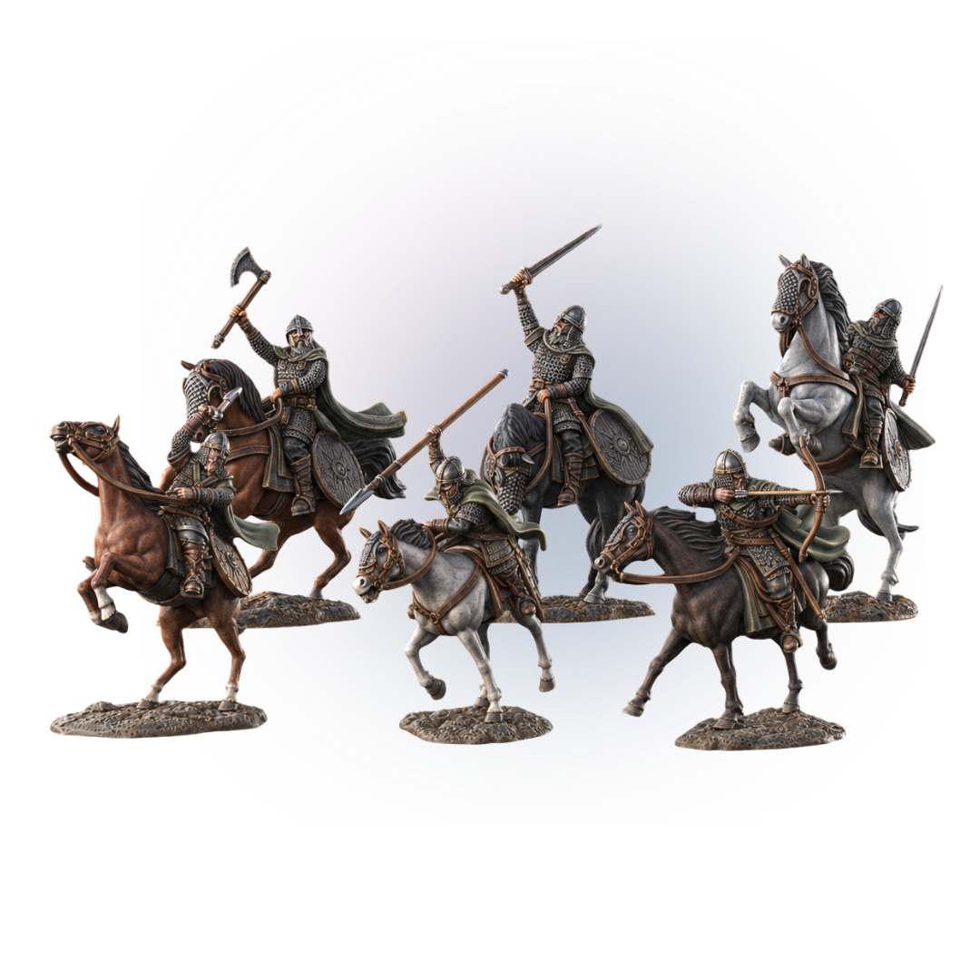 6x West Human Riders