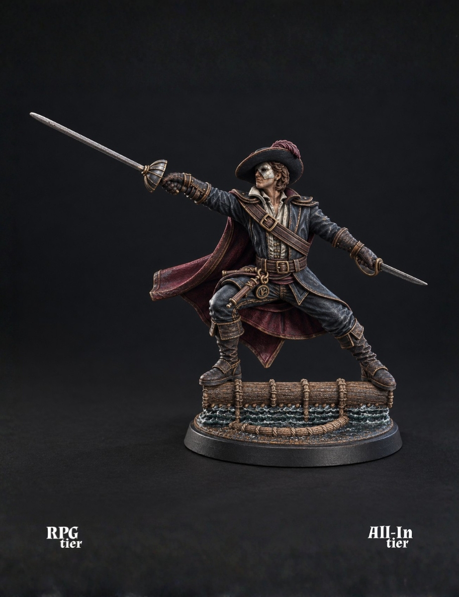 Darien “Pearl Tooth”, Duelist of the Free Ports