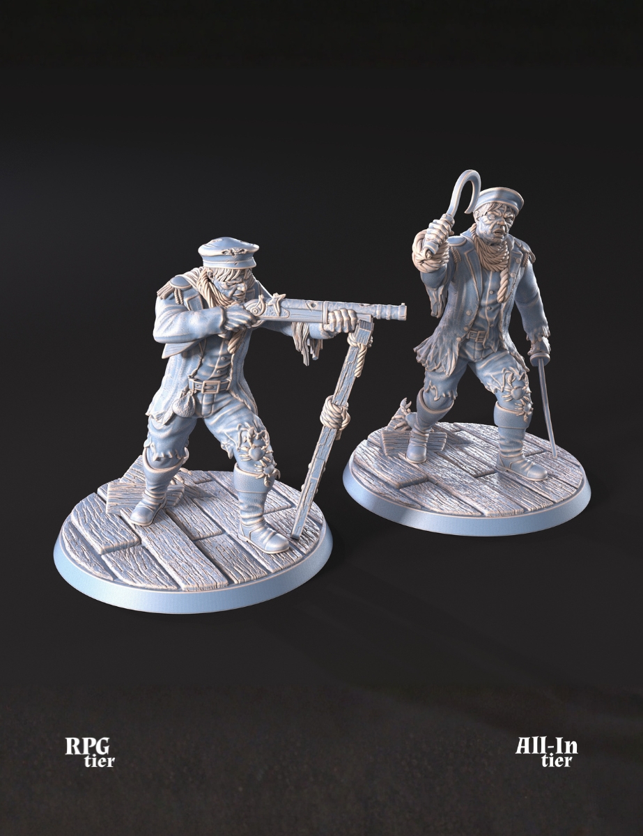 Enemies - Drowned Sailors AB — 2 minis (4)