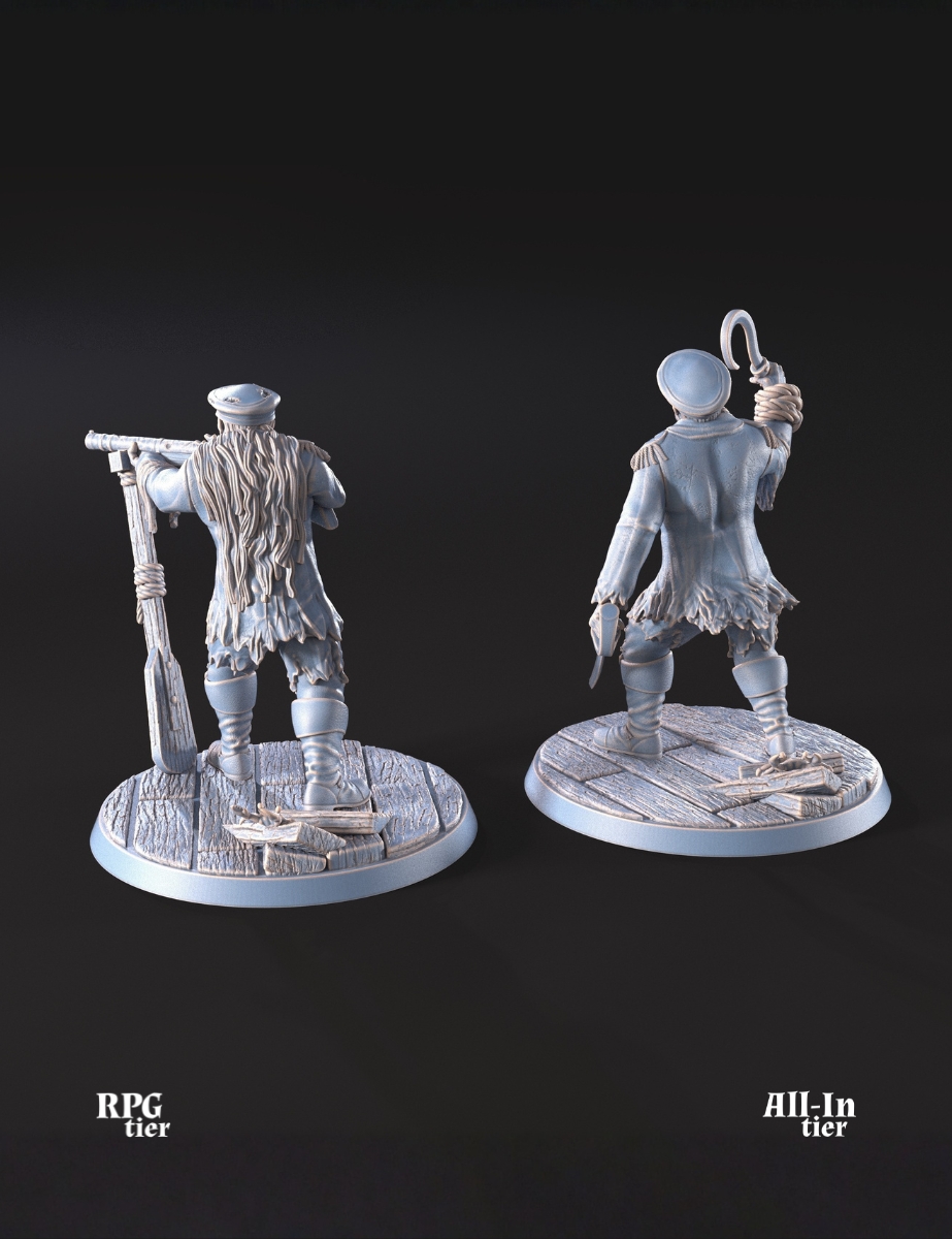 Enemies - Drowned Sailors AB — 2 minis (9)
