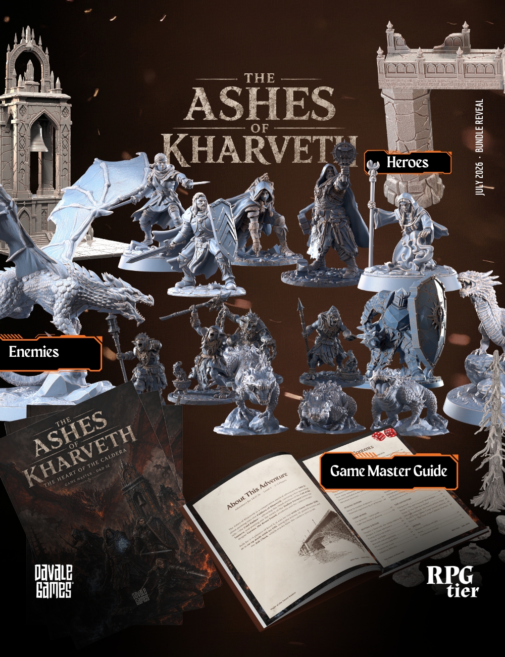 Game Master Guide - The Ashes of Kharveth, The Heart of Caldera