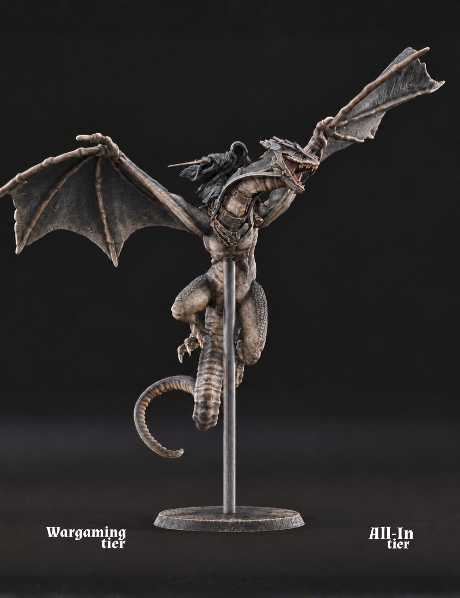 Generic Wraith on Beast - with armor