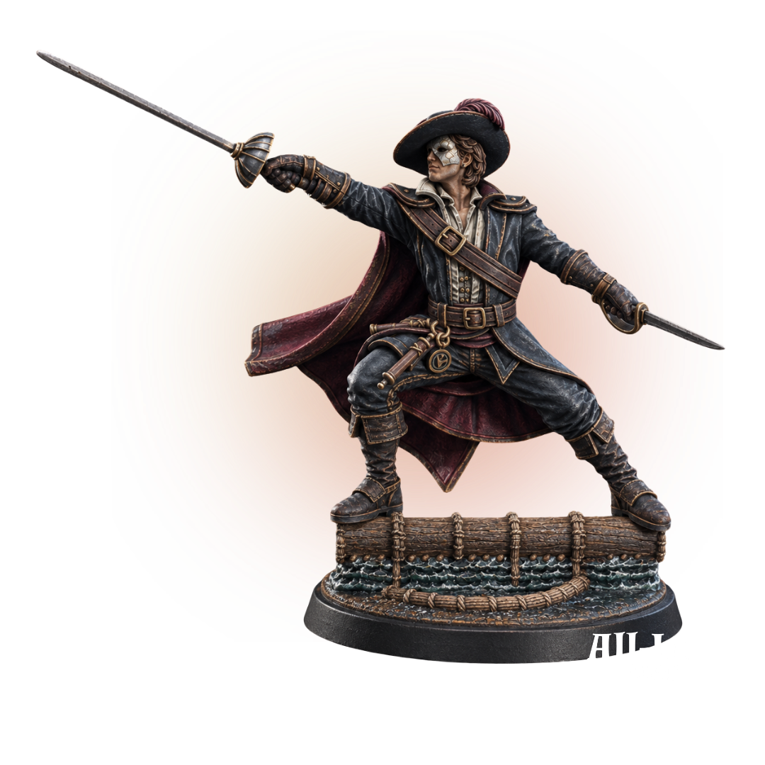 Heroe_ Darien “Pearl Tooth”, Duelist of the Free Ports