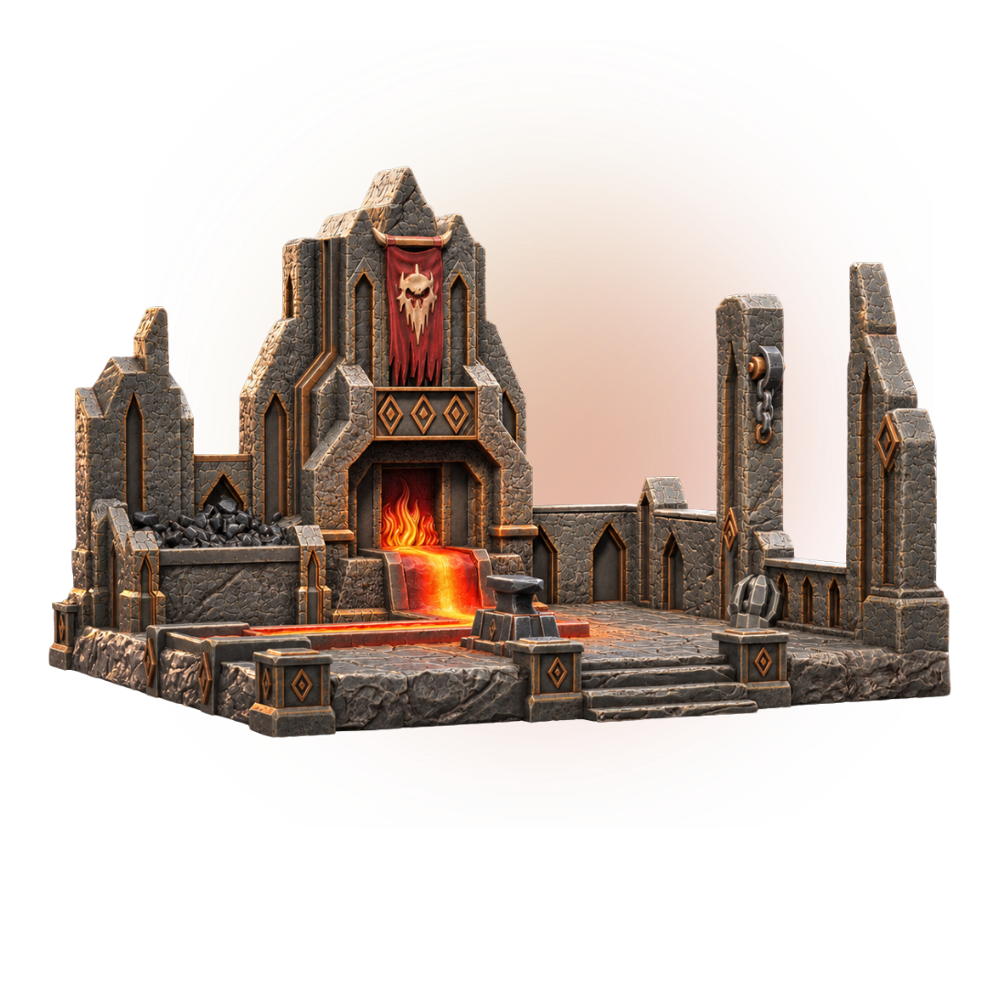 Scenery - The Red Forges